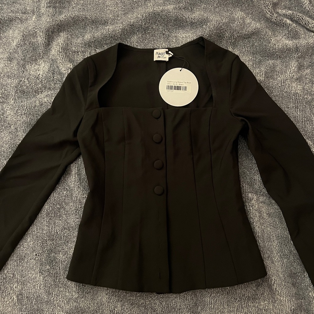 Princess Polly Elegant Black Blazer